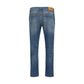 PT Torino Blue Cotton Tapered Jeans