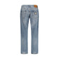 Dolce & Gabbana Blue Cotton Straight-Leg Jeans