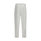 Dolce & Gabbana White Cotton Casual Pants