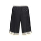 Dolce & Gabbana Black Silk Bermuda Shorts