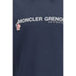 Moncler Grenoble Blue Cotton Sweatshirt