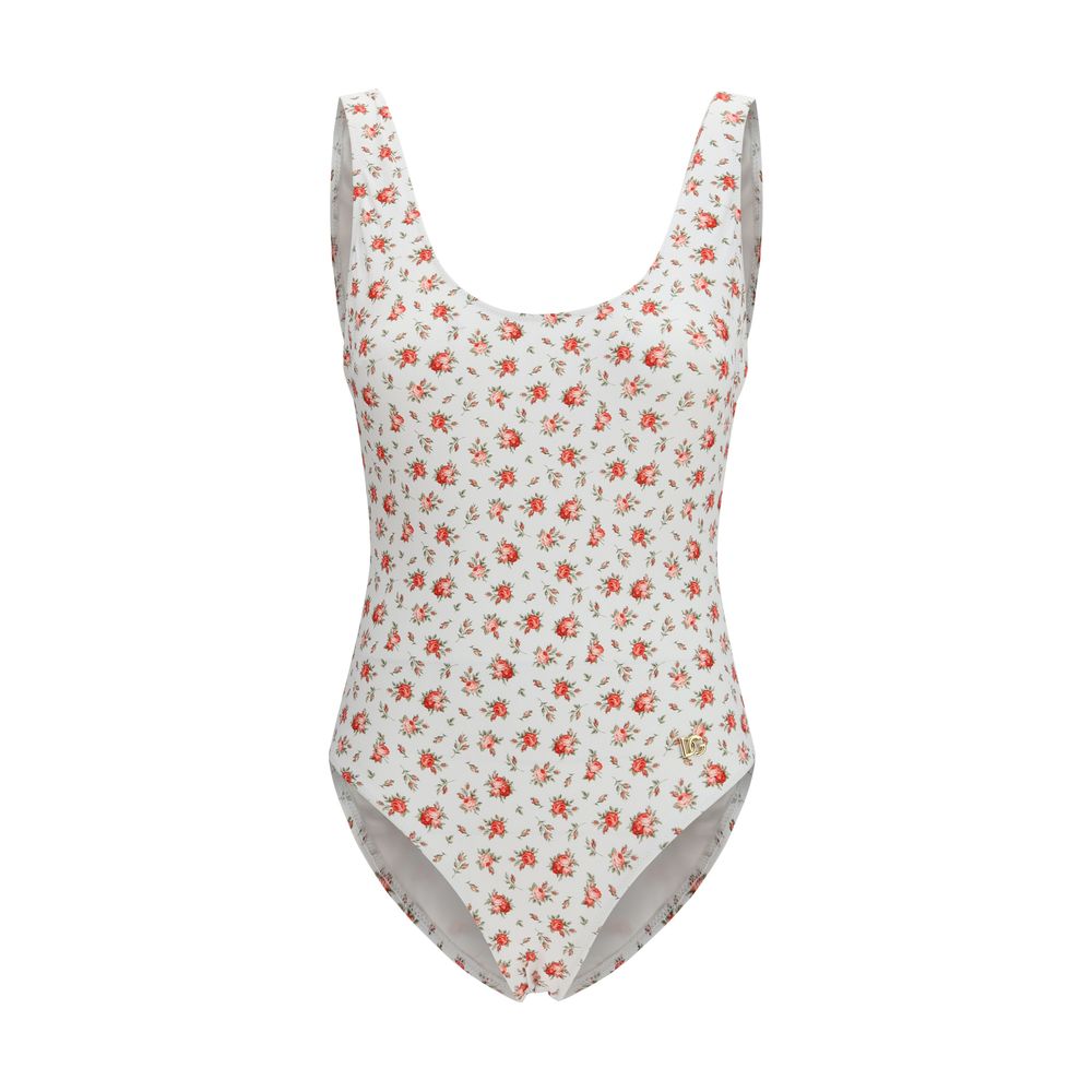 Dolce & Gabbana Multicolor Nylon One-Piece Swimsuit