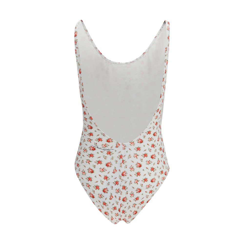 Dolce & Gabbana Multicolor Nylon One-Piece Swimsuit