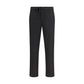 Maison Margiela Black Fleece Wool Casual Pants