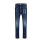 Dsquared² Blue Cotton Jeans Denim