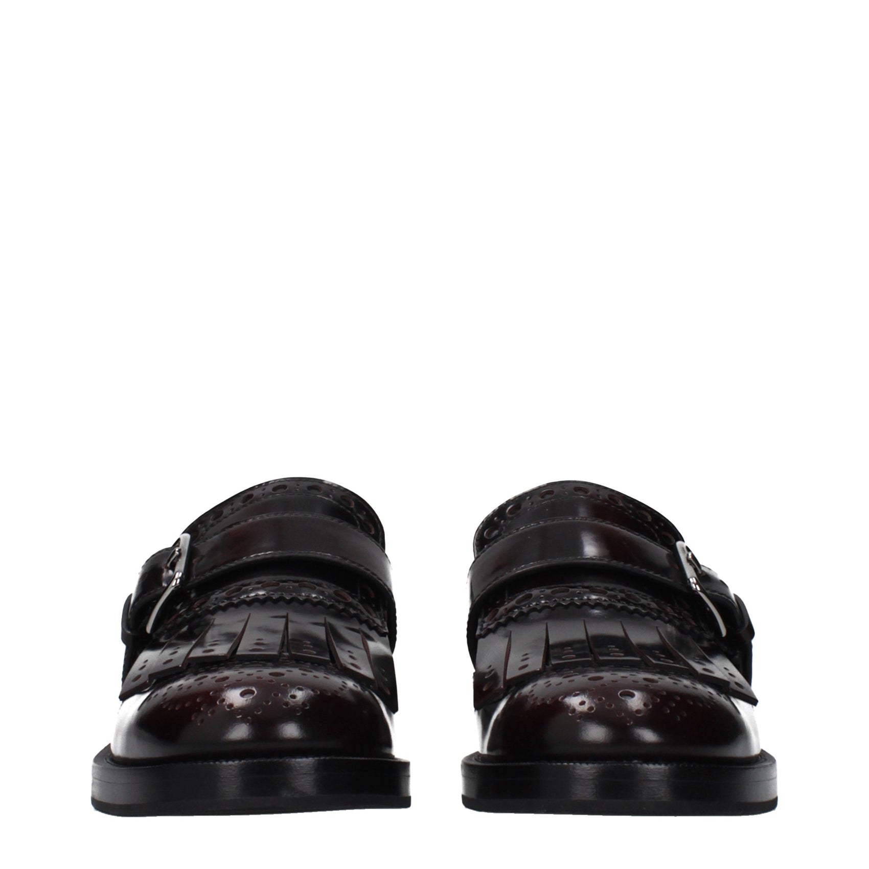 Church's Red Leather Slip-On Loafers