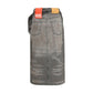 Diesel Gray Lyocell Midi Skirt