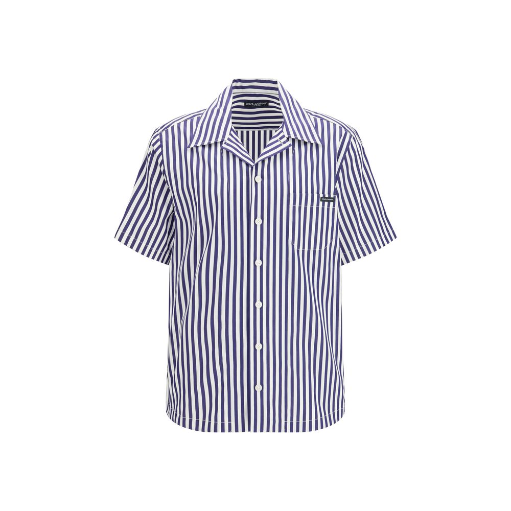 Dolce & Gabbana Multicolor Cotton Pattern Shirt
