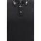 Dolce & Gabbana Black Silk Polo Shirt