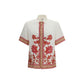 Etro Multicolor Linen Shortsleeve Shirt