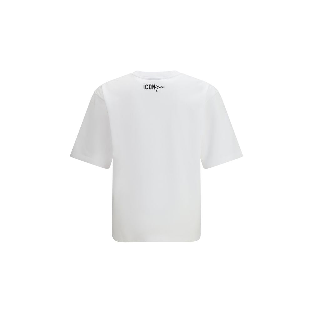Dsquared² White Cotton T-Shirt