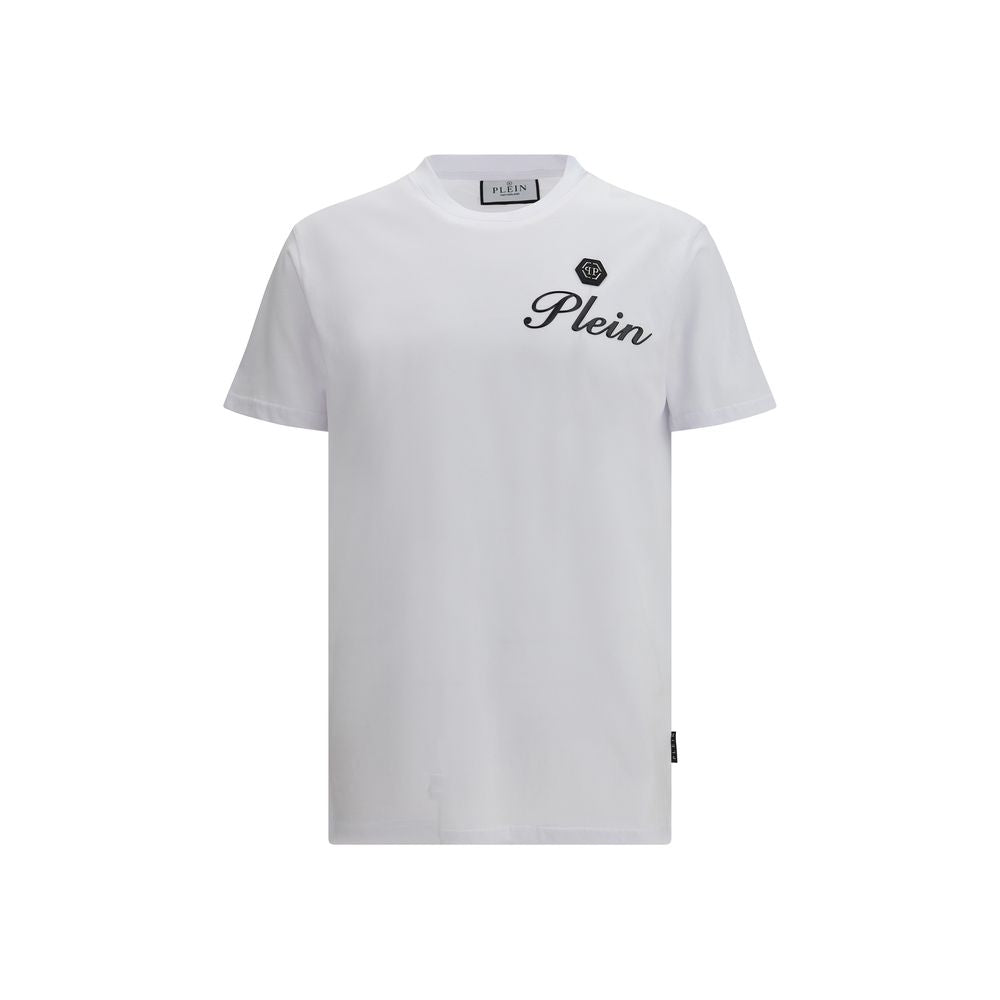 Philipp Plein White Cotton T-Shirt