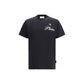 Philipp Plein Black Cotton T-Shirt