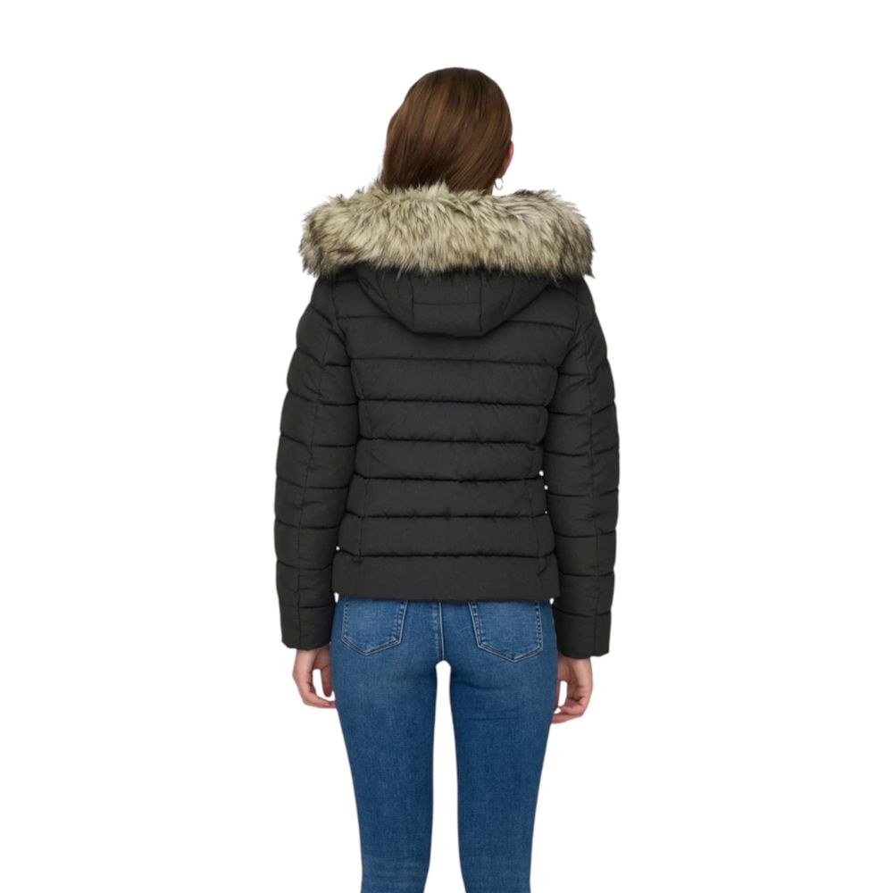 Only Gray Marabou Coat