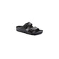 Birkenstock Black Polyester Flat Sandals