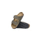 Birkenstock Bicolor Leather Flat Sandals