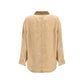 R13 Orange Linen Coat