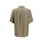 Saint Laurent Multicolor Silk Pattern Shirt