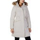 Guess Cream Polyester Coat