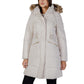 Guess Cream Polyester Coat