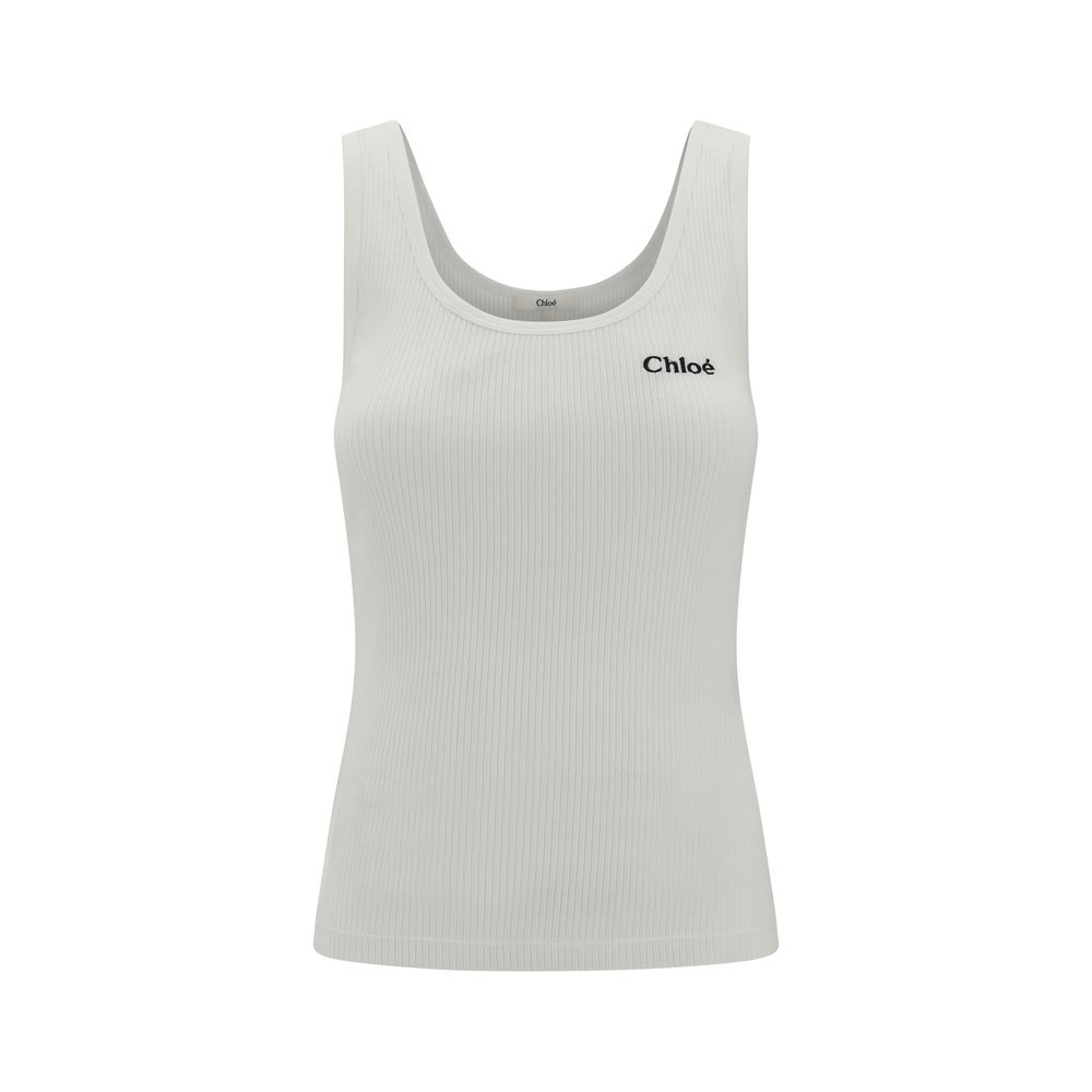 Chloé Beige Cotton T-Shirt