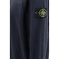 Stone Island Blue Cotton Sweatshirt