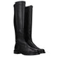 Stuart Weitzman Black Leather Over The Knee