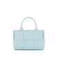 Bottega Veneta Blue Lamb Leather Tote Bag