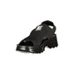 Laura Biagiotti Nero Poliestere Donna Sandal