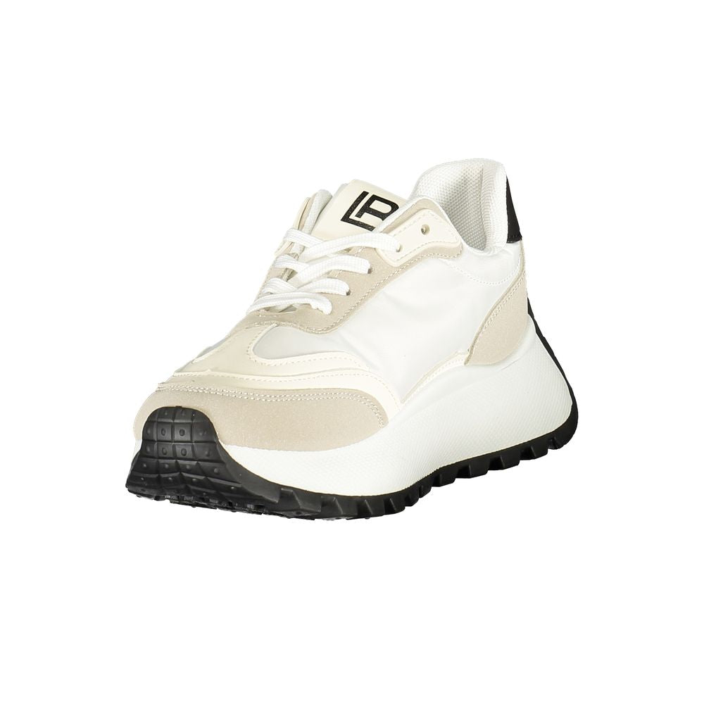 Laura Biagiotti Bianco Polyurethane Women's Sneaker