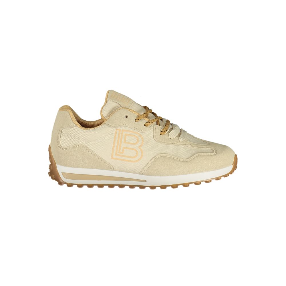 Laura Biagiotti Beige Polyurethane Women Sneaker