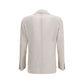 Lardini Beige Silk Blazer