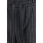 Dolce & Gabbana Gray Wool Oves Aries Casual Pants