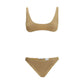Oséree Gold Polyamide Bikini