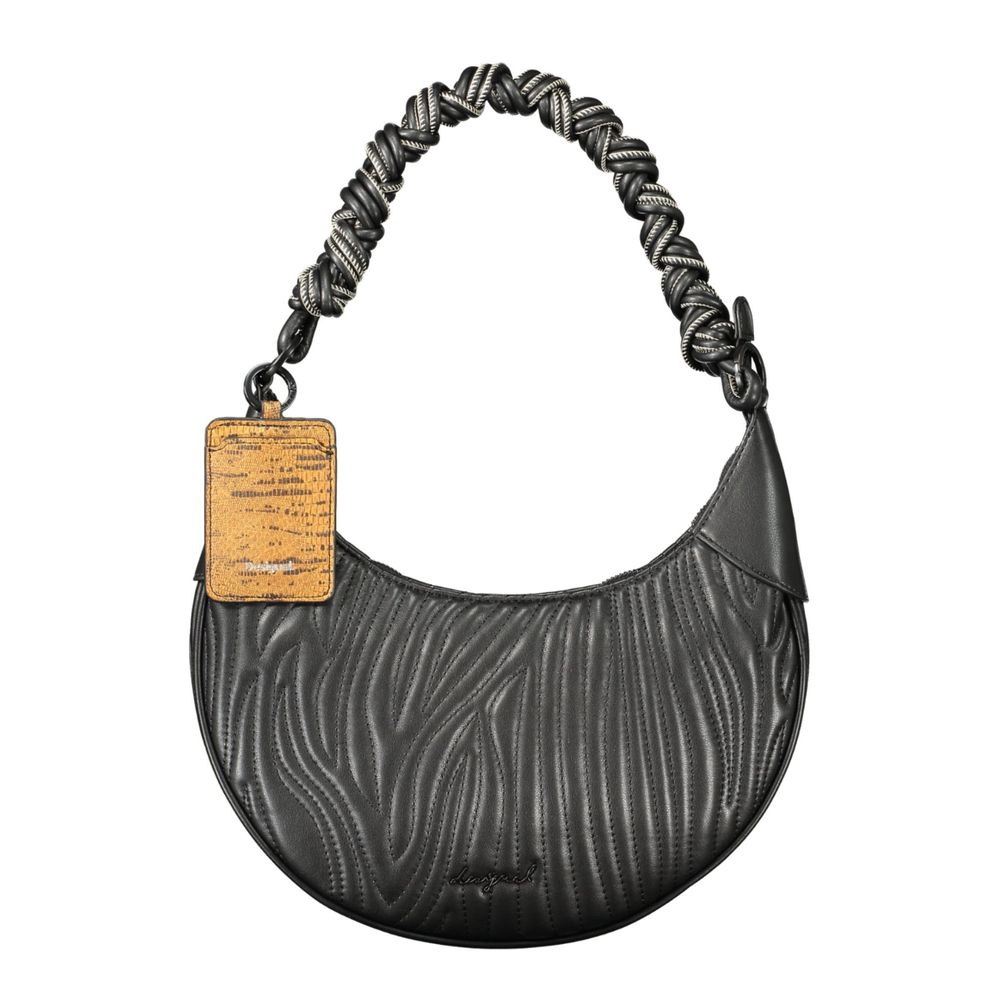 Desigual Nero Poliuretano Woman Bag