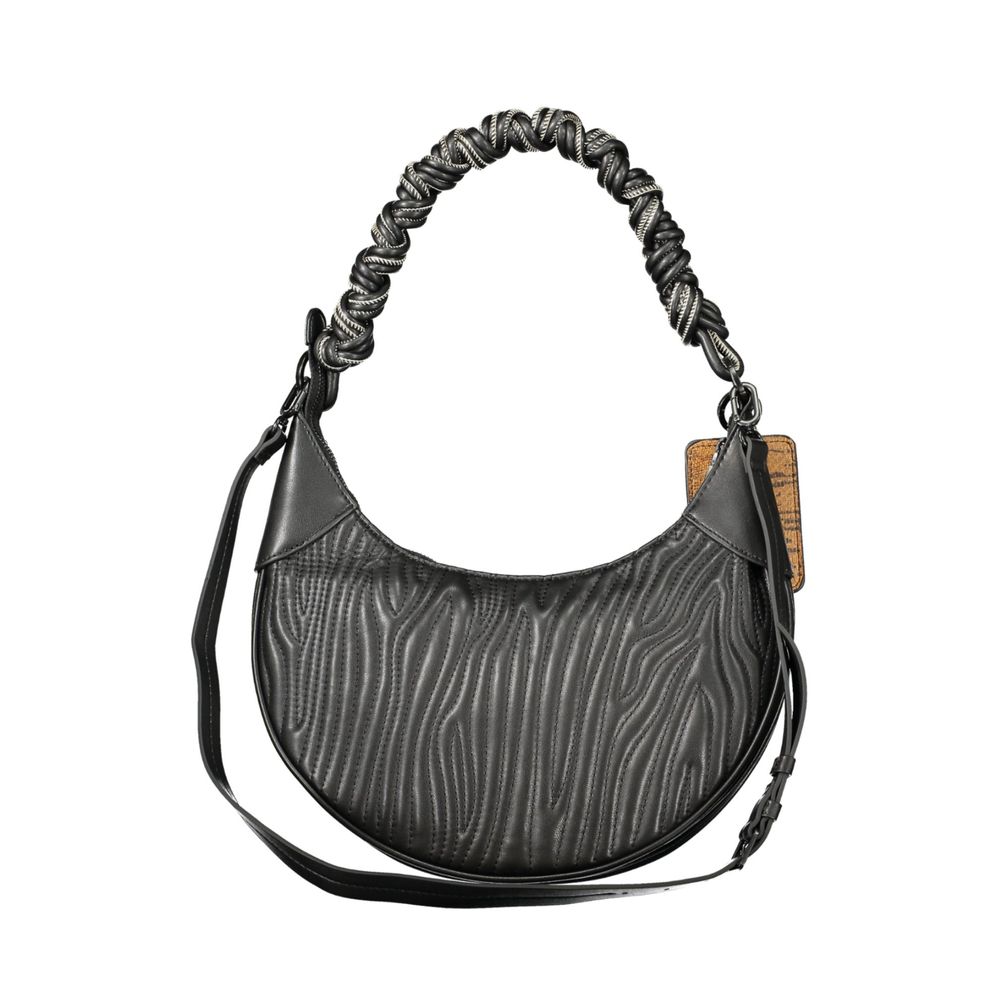 Desigual Nero Poliuretano Woman Bag