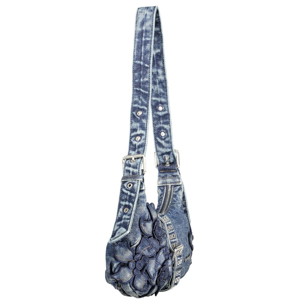 Desigual Blue Cotton Women's Shoulder Bag