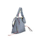 Desigual Azzurro Cotton Women Handbag