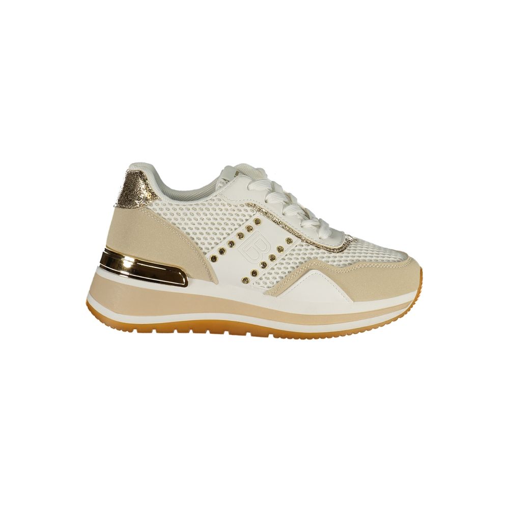 Laura Biagiotti Bianco Polyurethane Women Sneaker