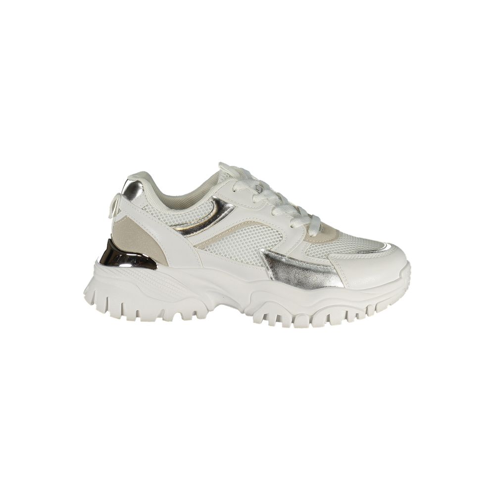 Laura Biagiotti White Polyurethane Women Sneaker
