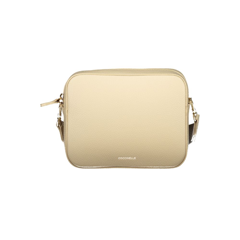 Coccinelle Beige Leather Handbag