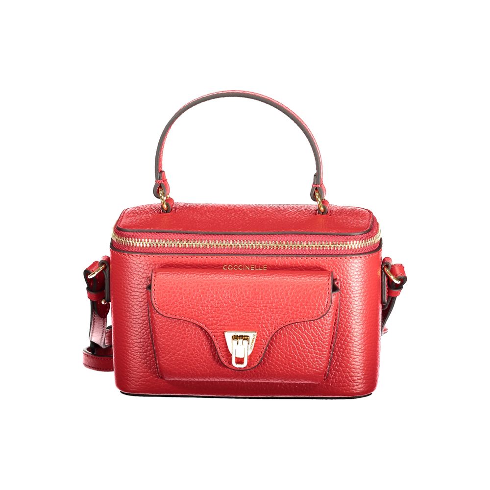 Coccinelle Rosso Pelle Women Handbag