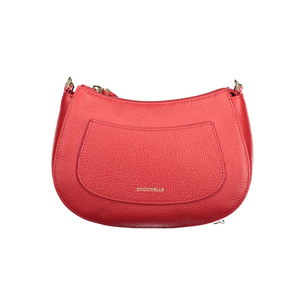 Coccinelle Red Leather Handbag