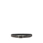 Ferragamo Black Leather Regular Belt