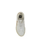 Veja White Calf Leather Bos Taurus Low Top Sneakers