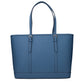 Michael Kors Blue Leather Shoulder Bag
