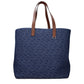 Fendi Blue Fabric Shoulder Bag