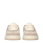 Fendi Beige Leather Low Top Sneakers