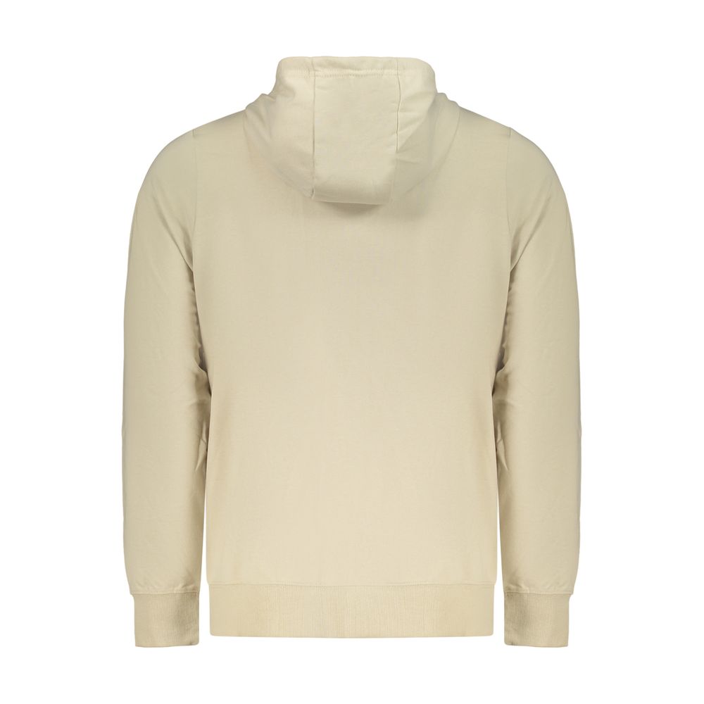 Norway 1963 Beige Cotton Men's Hooded Sweatshirt