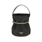 Prada Black Recycled Polyamide Backet Bag